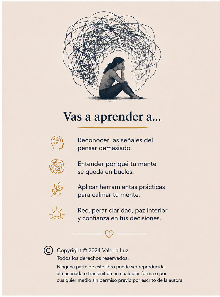 Cuando pensar no ayuda: como reconocer y frenar el bucle de pensar demasiado
